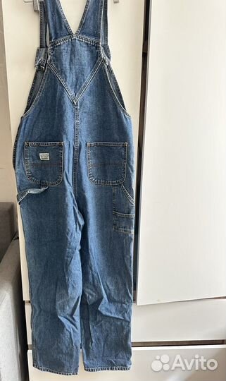 Комбинезон джинсовый винтаж