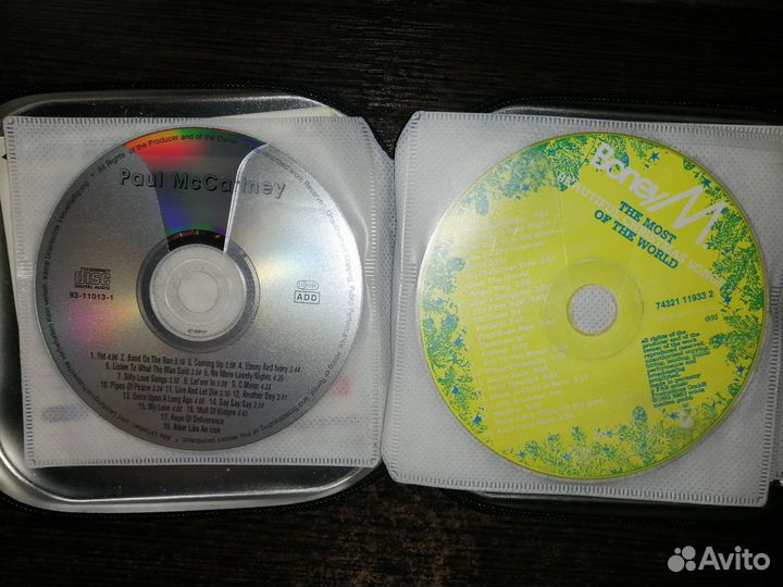 Музыка на CD и MP3