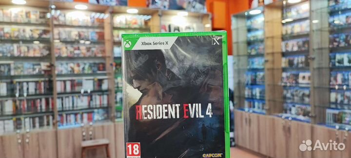 Resident evil 4 remake Xbox Series X диск