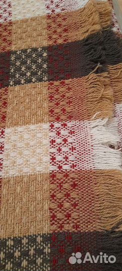 Плед шерстяной новый