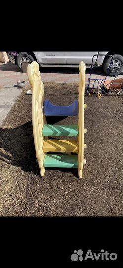 Детская горка пластиковая