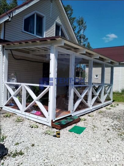 Мягкие окна для веранды