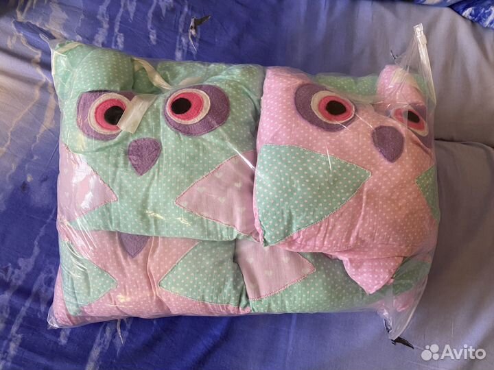 Бортики на кроватку