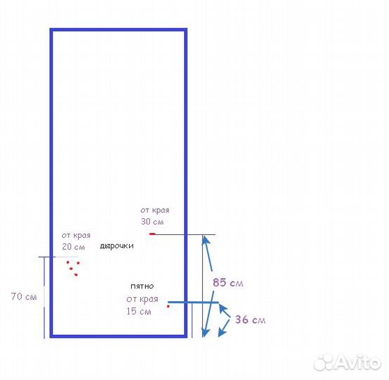 Ткань синтетика СССР 140 на 350
