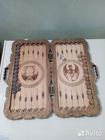 Нарды ручной работы