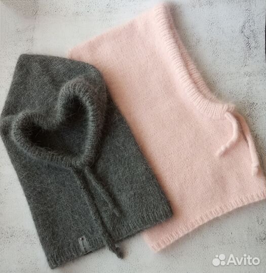 Капор капюшон женский ангора