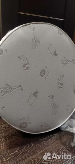 Матрас в детскую кроватку круглый