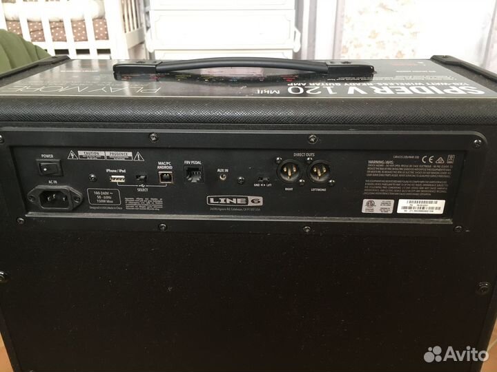 Гитарный комбоусилитель line 6 spider V 120 watt