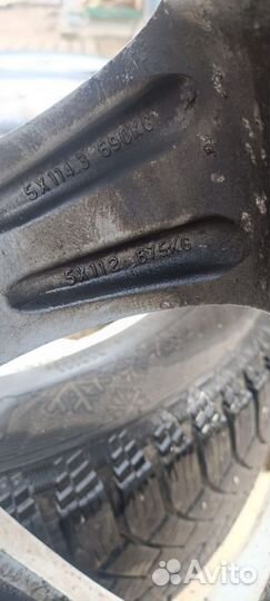 Колёса в сборе R17 зимние