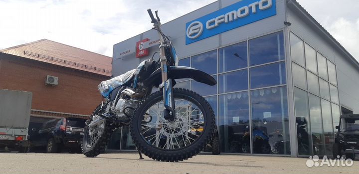 Мотоцикл Кросс Motoland XR250 lite синий