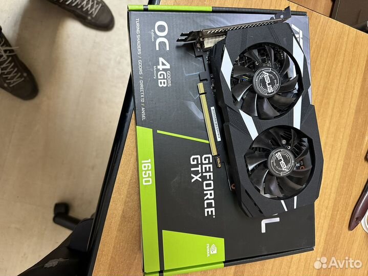 Видеокарта gtx 1650 4gb