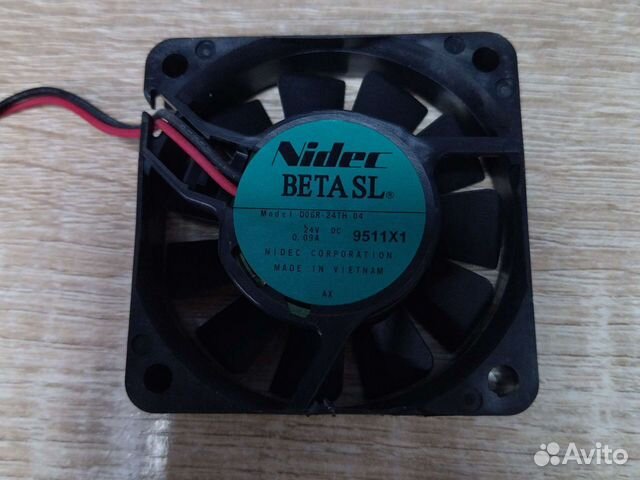 Вентилятор Nidec D06R-24Th 60x15 24V 0.1A