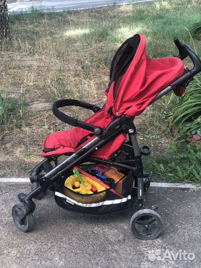 Коляска прогулочная трость peg perego si