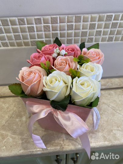 Бюджетные букеты из мыла