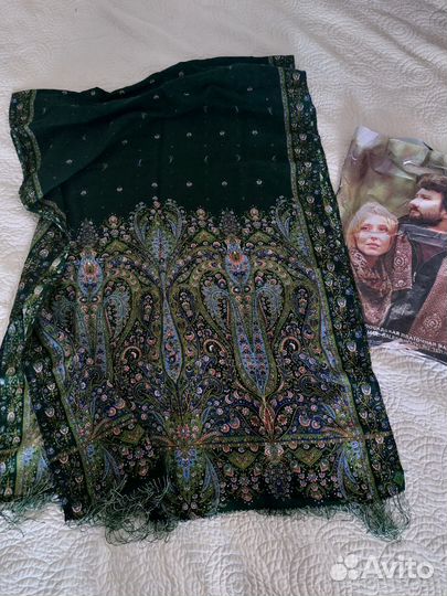 Павлопосадский палантин 70х200