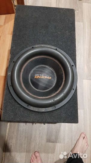 Сабвуфер phoenix 15 дюймов Rms 1500,Max 3000