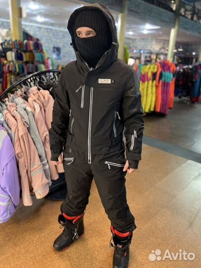 Балаклава горнолыжная унисекс черная