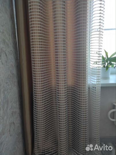 Шторы и тюль в комплекте