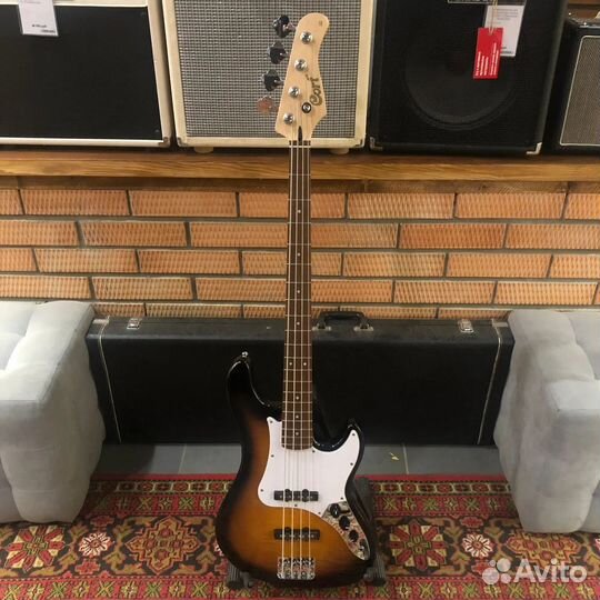 Бас-гитара Cort GB24JJ 2-Tone Burst