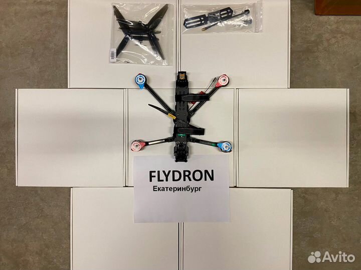 Fpv дрон IFlight Nazgul XL10V6 Analog 6S 5.8 VTX#2