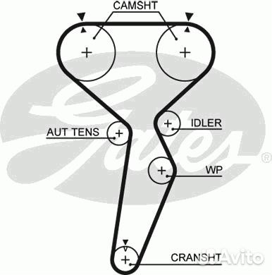 Gates 5514XS Ремень грм mitsubishi carisma -06 1.8