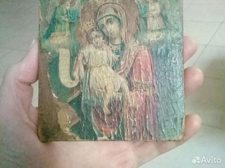 Старая икона Пресвятая Богородица