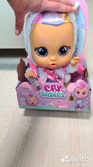 Край бебис кукла пупсик cry babies