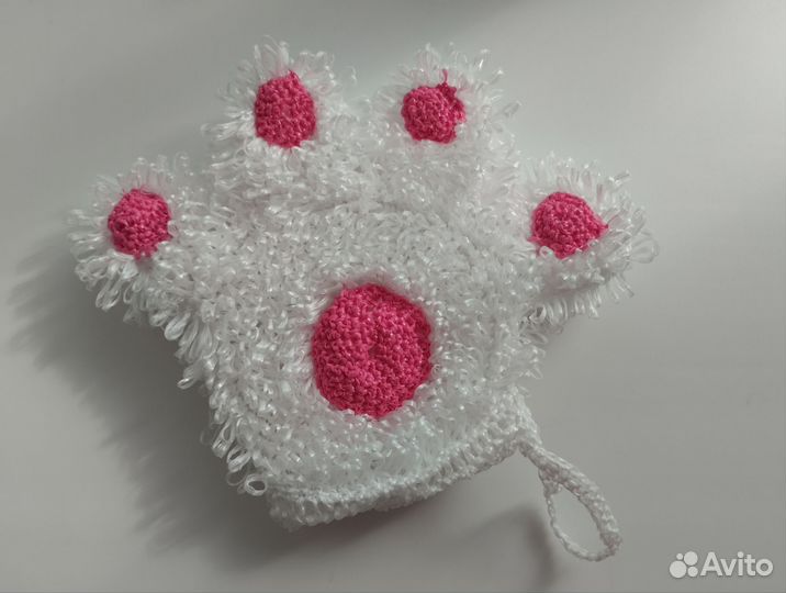 Мочалка ручной работы