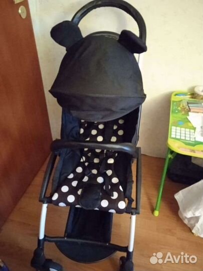 Коляска Baby time в двойном цвете. Пушкин