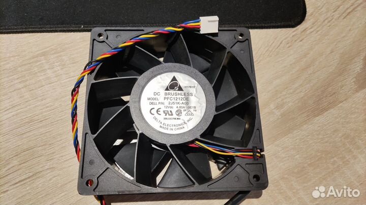 Кулер Delta PFC1212DE 12V / 4.8A