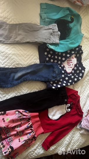 Детские вещи пакетом для девочек 92-98