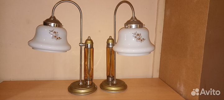 Настольная лампа СССР винтаж антиквариат
