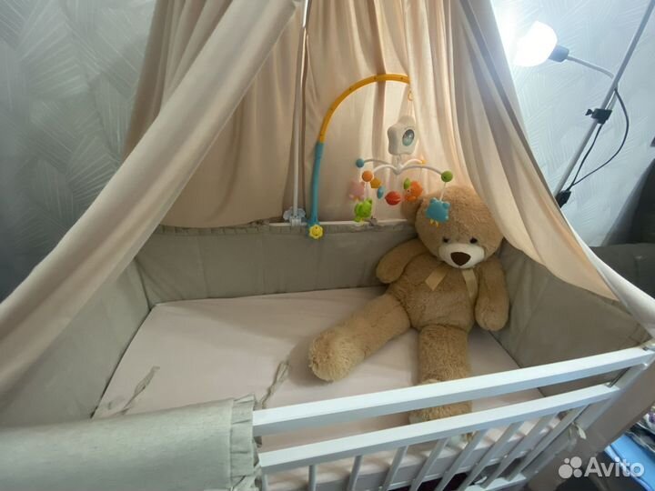 Бортики в детскую кроватку