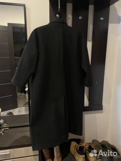 Утепленное пальто oversize