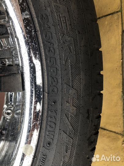 Комплект колёс R20 спиннеры