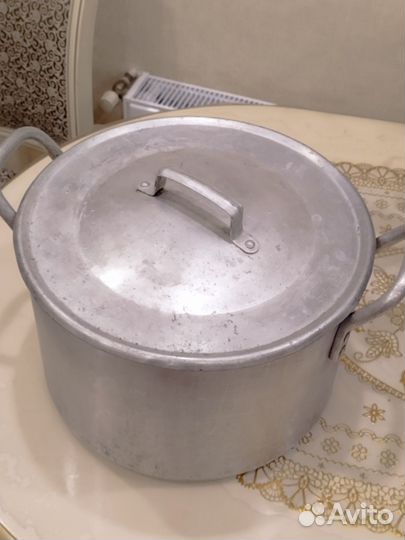 Кастрюля алюминиевая 20 литров СССР