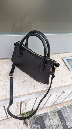 Сумка кроссбоди borsa in pelle новая