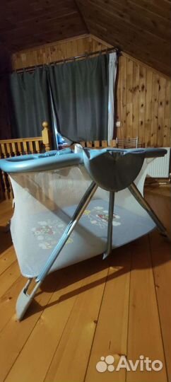 Большой детский манеж бу