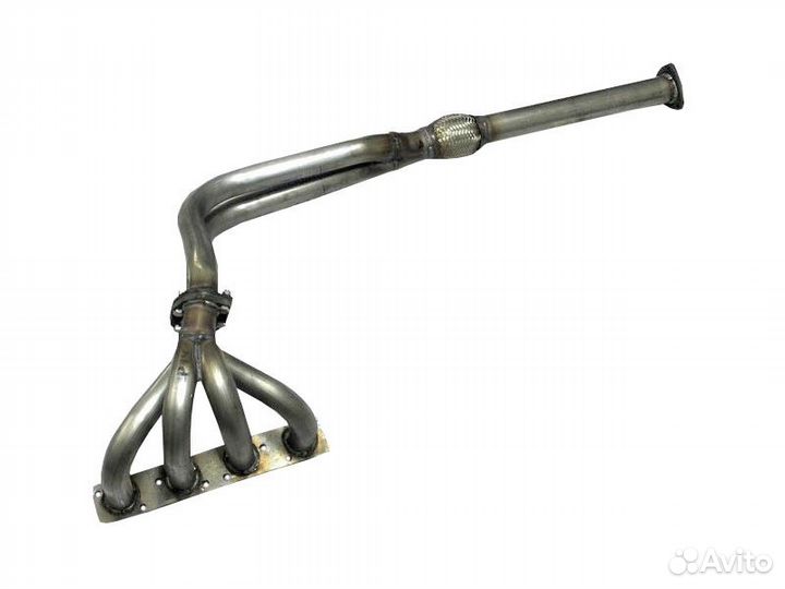 Комплект Нива Глушитель+резонатор+паук Stinger 8V