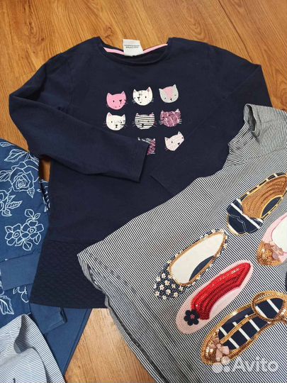 Вещи пакетом для девочки 122-128