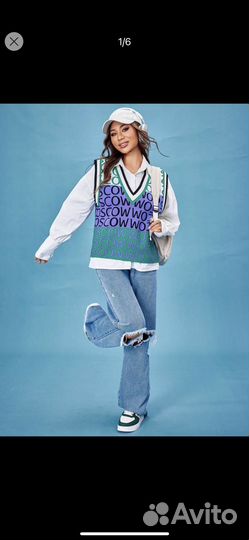 Жилетка женская вязаная