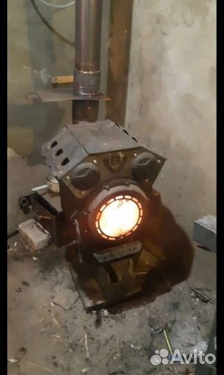 Печка буржуйка для гаража