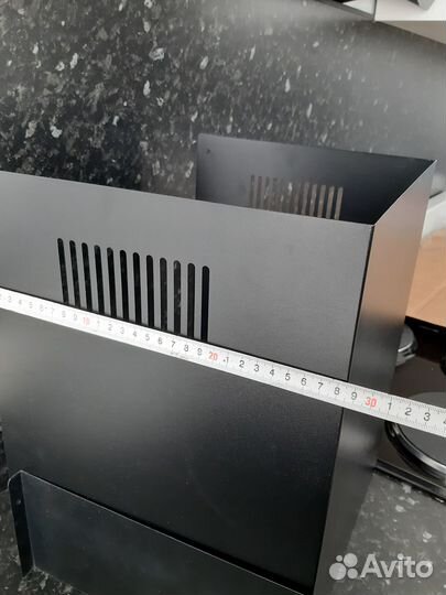 Короб для вытяжки черный