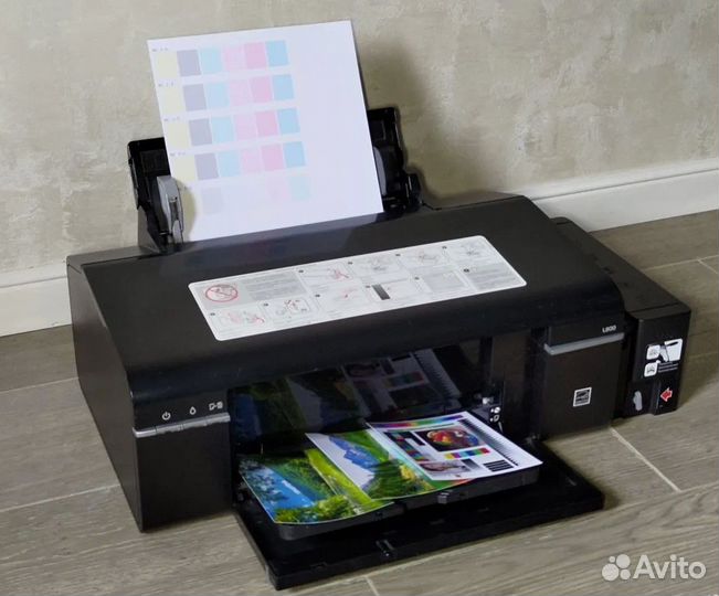 Принтер струйный Epson L800, цветн., A4