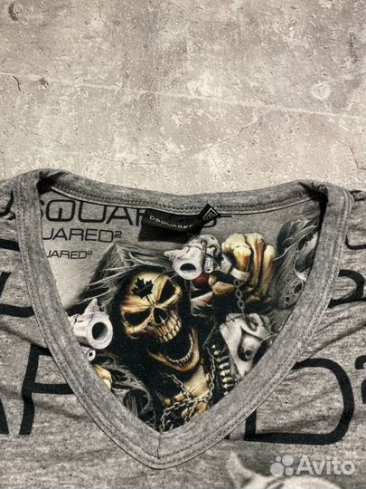 Футболка dsquared2 affliction оригинал