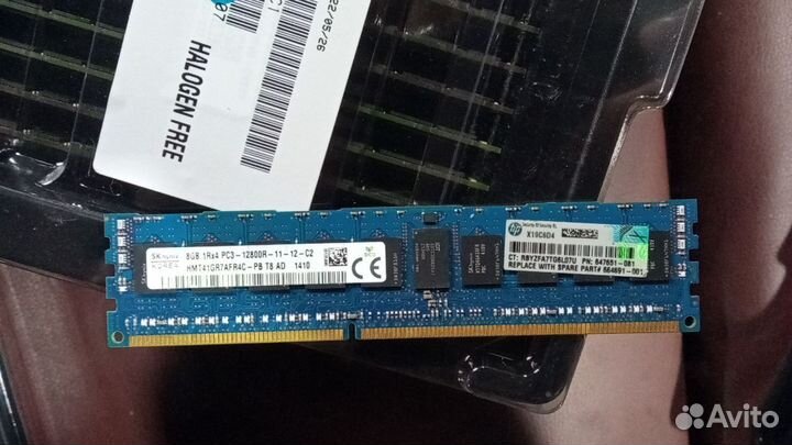 DDR3 Reg 8 / 16Gb Серверная память