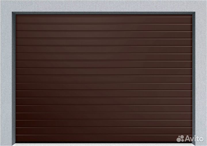 Ворота секционные подьемные