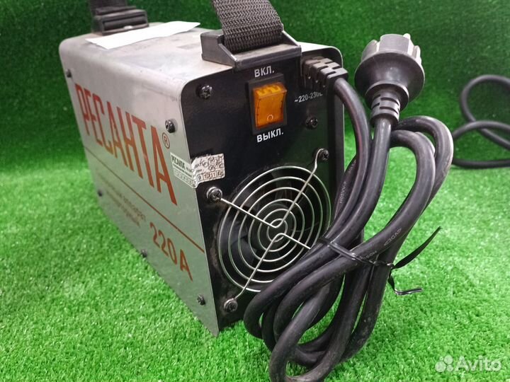 Ч) сварочный аппарат ресанта 220а (32588)