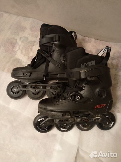 Роликовые коньки Powerslide Next Core Black 80