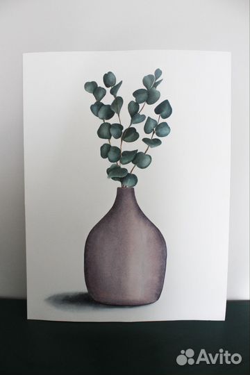 Акварельная картина 